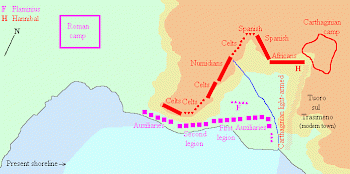 Battle of Lake Trasimene Lake Trasimene 217 BCE Livius