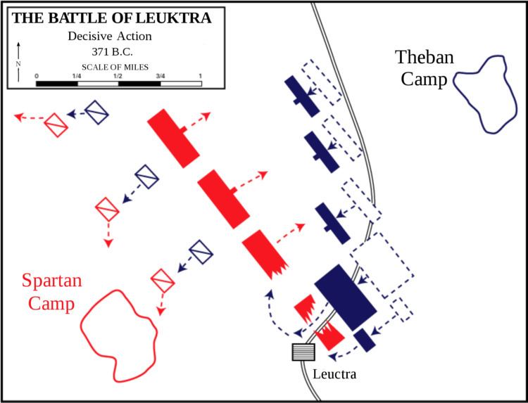 Battle of Leuctra Battle of Leuctra Wikipedia the free encyclopedia