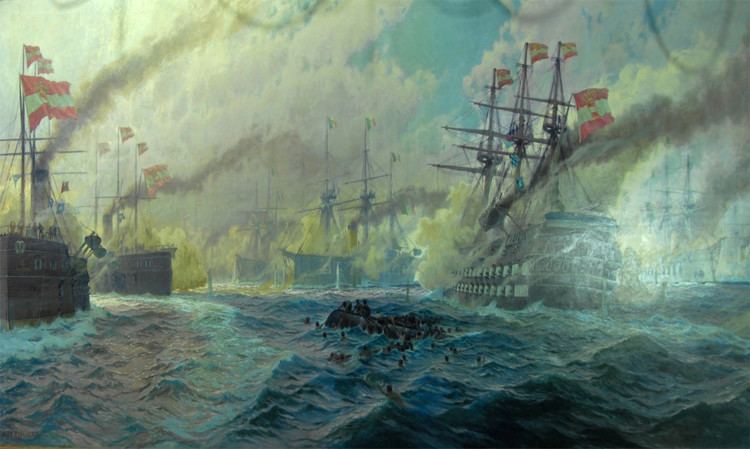 Battle of Lissa (1866) Alexander Kircher Battle of Lissa 1866 Historical Times