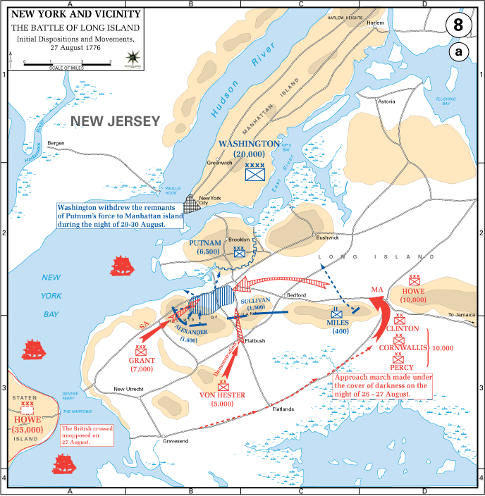 Battle of Long Island Battle of Long Island in the American Revolution