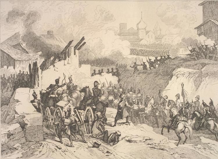 Battle of Maloyaroslavets FileBattle of Maloyaroslavets 1812 by Martinetjpg Wikimedia Commons