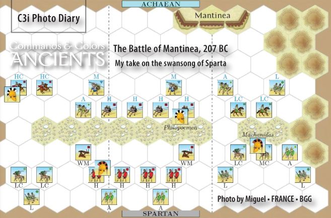 Battle of Mantinea (207 BC) CC Ancients Battle of Mantinea 207 BC C3i Ops Center