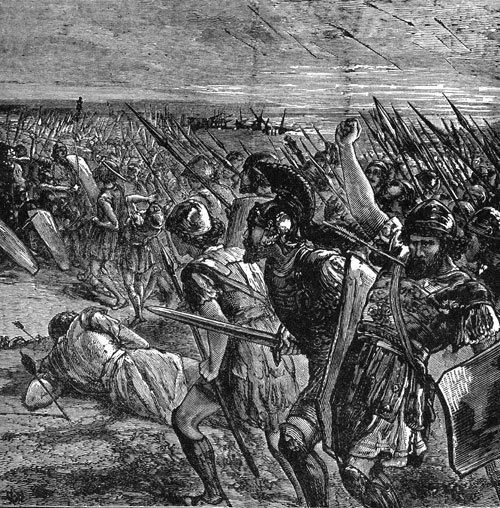 Battle of Marathon Greek Strategy in the Battle of Marathon Legio I Lynx