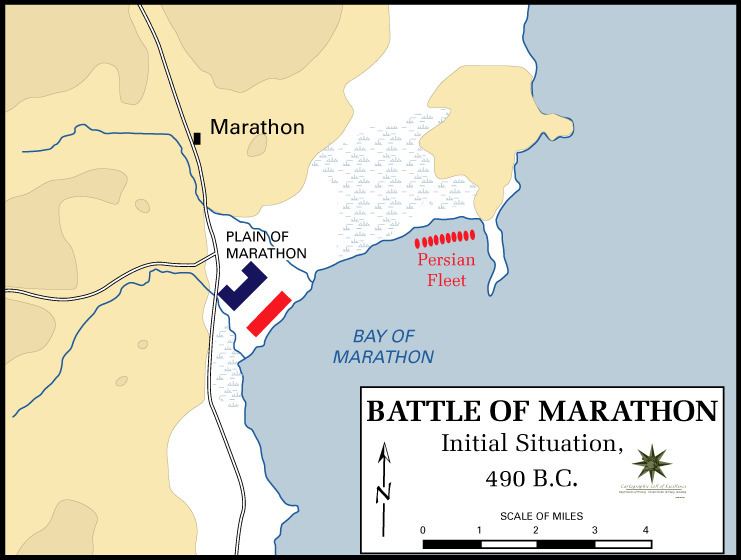 Battle of Marathon Battle of Marathon Wikipedia the free encyclopedia