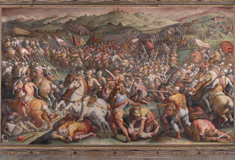 Battle of Marciano FileGiorgio Vasari The battle of Marciano in Val di Chiana