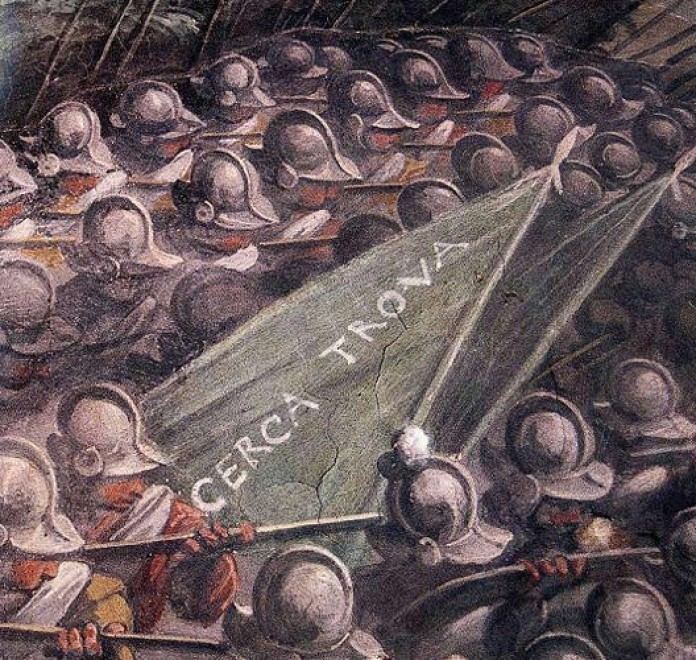 Battle of Marciano Cerca Trova Palazzo Vecchio Battle of Marciano amp Vasari39s hidden
