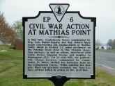 Battle of Mathias Point wwwmarkerhistorycomImagesThumbnailsthep620c