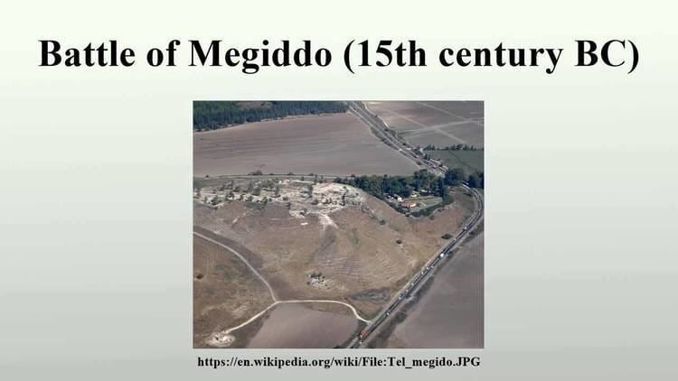 Battle of Megiddo (15th century BC) Battle of Megiddo 15th century BC YouTube