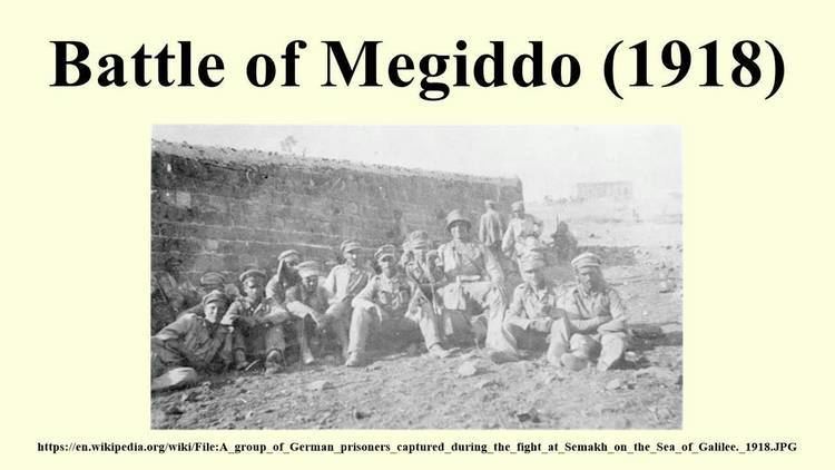 Battle of Megiddo (1918) Battle of Megiddo 1918 YouTube