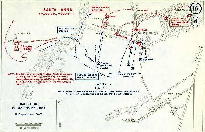 Battle of Molino del Rey FileBattle Molino del Rey mappng Wikimedia Commons