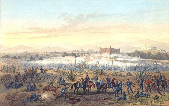 Battle of Molino del Rey Images of the USMexican War Carl Nebel Battle Prints