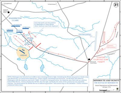 Battle of Monmouth Battle of Monmouth Wikipedia