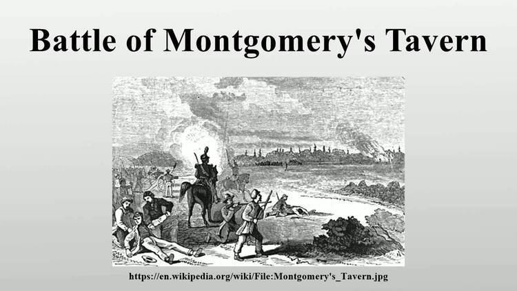 Battle of Montgomery's Tavern Battle of Montgomery39s Tavern YouTube