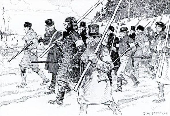 Battle of Montgomery's Tavern A brief history of the Battle of Montgomery39s Tavern