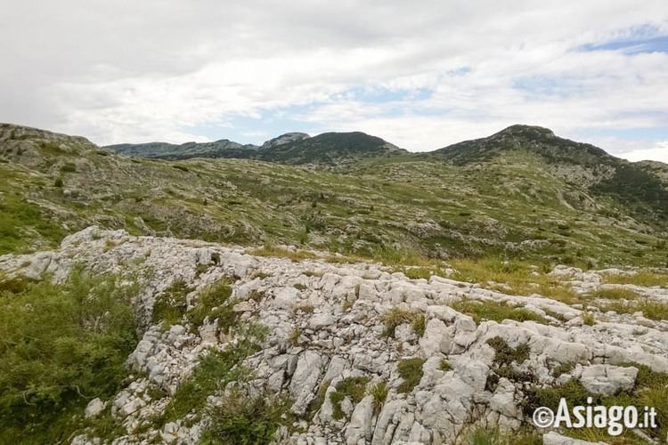 Battle of Mount Ortigara Route hike on Monte Ortigara Asiago Plateau