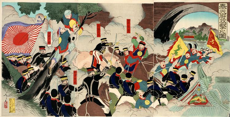 Battle of Mukden The Battle of Mukden by Shunsai Toshimasa 1894
