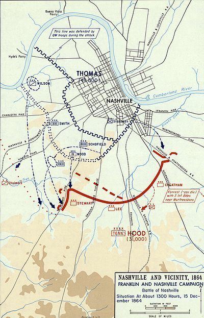 Battle of Nashville Battle of Nashville Wikiwand