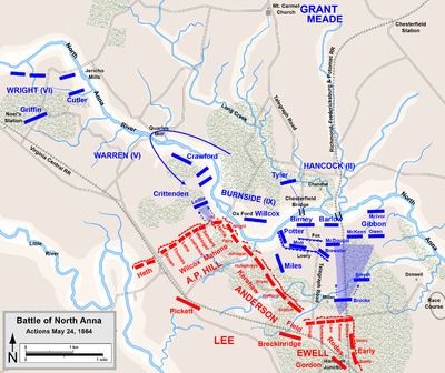 Battle of North Anna httpsuploadwikimediaorgwikipediacommonsthu