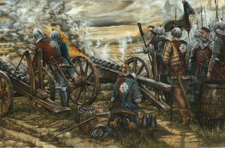 Battle of Northampton (1460) Oldest surviving Cannonball in England helps confirm the site of the