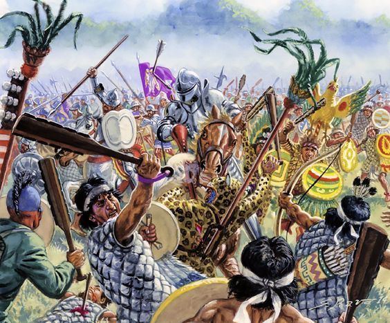 Battle of Otumba Battle of Otumba July 7 1520 Decisive Spanish and Tlaxcalan