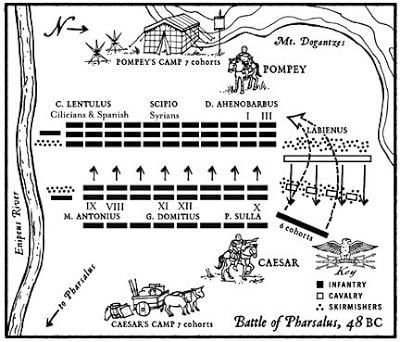 Battle of Pharsalus RedRampantcom Battle of Pharsalus