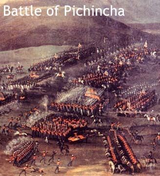 Battle of Pichincha Ecuador Time Line Chronological Timetable of Events Worldatlascom
