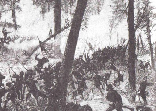 Battle of Pickett's Mill Cautious in the Obscurity of the Ambushed Ground39 The Battle of