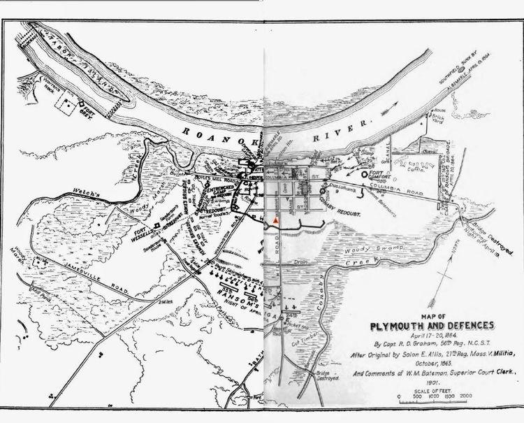 Battle of Plymouth (1864) Drye Goods Another Death in the Family at the Battle of Plymouth