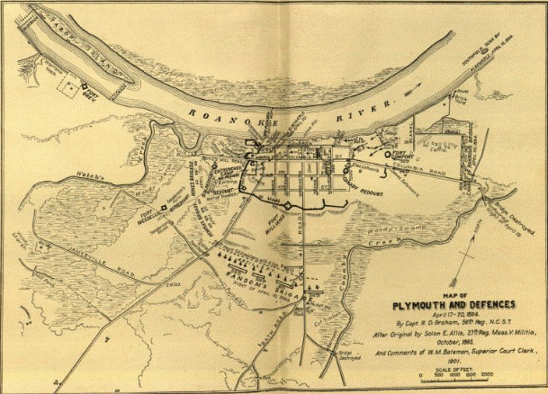 Battle of Plymouth (1864) The Battle of Plymouth Washington County Historical Society