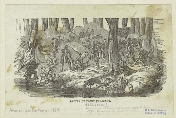 Battle of Point Pleasant Battle of Point Pleasant Virginia Militia Defeat Indians in