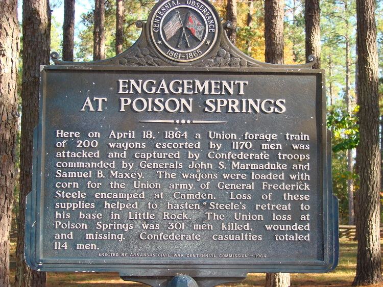 Battle of Poison Spring Poison Spring