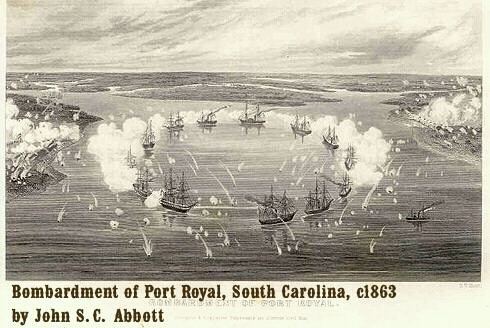 Battle of Port Royal A journey through history The Battle of Port RoyalBeaufort SC Best