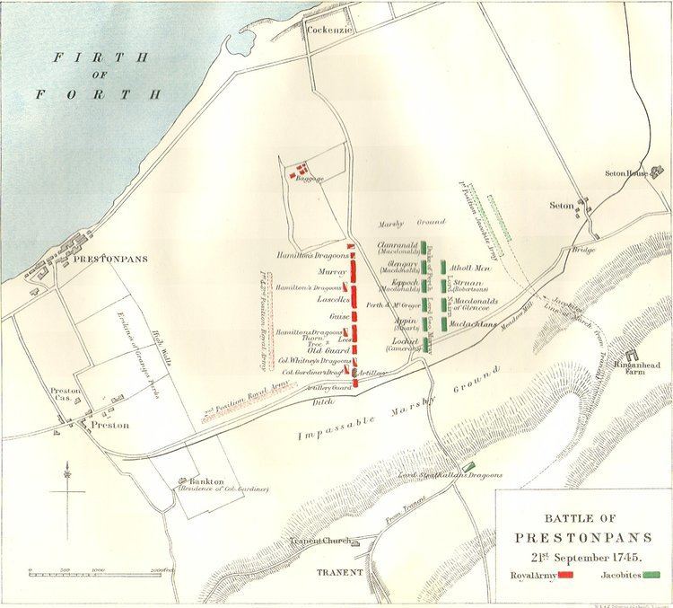 Battle of Prestonpans The FortyFive Battle of Prestonpans