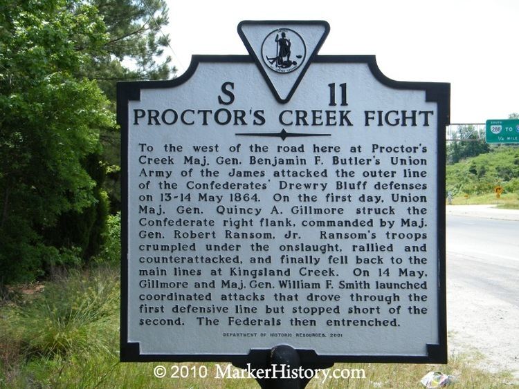 Battle of Proctor's Creek wwwmarkerhistorycomImagesLow20Res20A20Shots