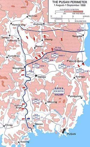 Battle of Pusan Perimeter Battle of Pusan Perimeter Wikipedia