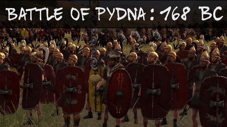 Battle of Pydna Battle of Pydna 168 BC Total War Rome 2 YouTube