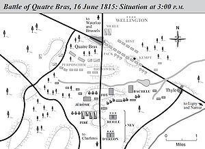 Battle of Quatre Bras httpsuploadwikimediaorgwikipediacommonsthu
