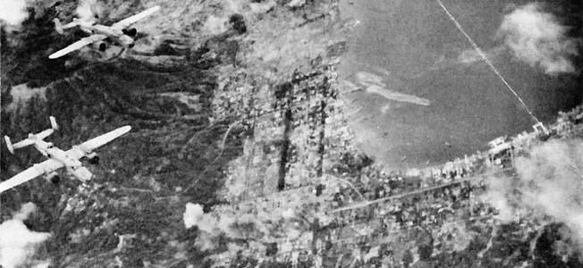 Battle of Rabaul (1942) Warfare History Network The Bombing of Rabaul in November 1943