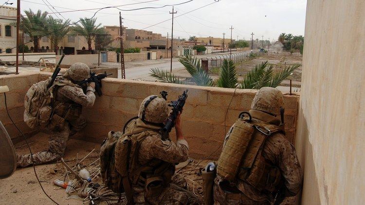Battle of Ramadi (2006) US Marines in Combat During Operation in Ramadi Iraq War 2006 YouTube