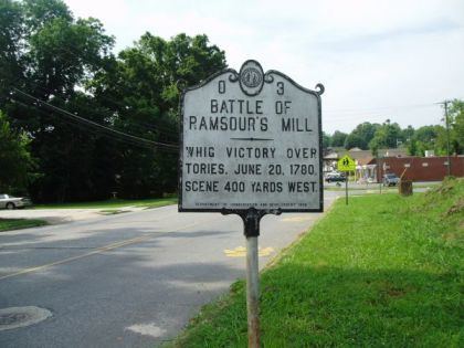 Battle of Ramsour's Mill The Battle of Ramsour39s Mill This Day in North Carolina History
