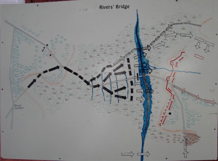 Battle of Rivers' Bridge River39s Bridge