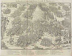 Battle of Saint-Denis (1567) httpsuploadwikimediaorgwikipediacommonsthu