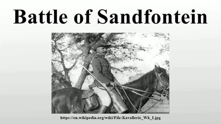 Battle of Sandfontein Battle of Sandfontein YouTube