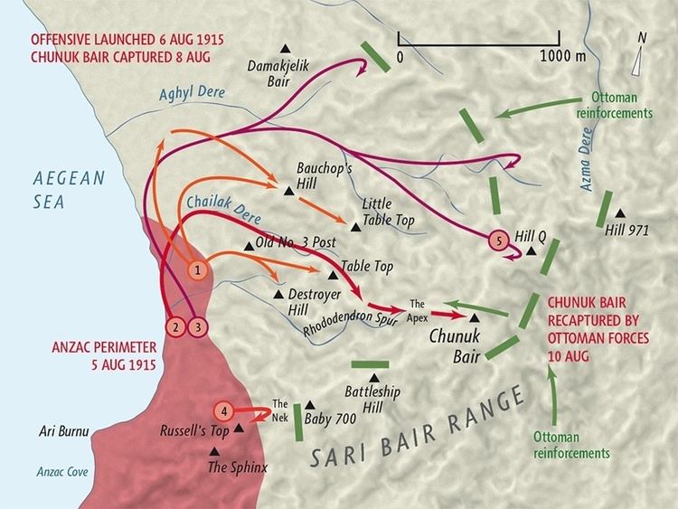 Battle of Sari Bair The Gallipoli campaign Conspiracy Cafe