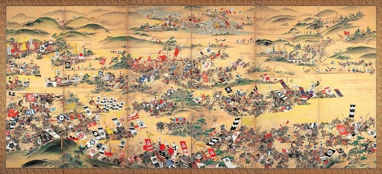 Battle of Sekigahara FileSekigahara Kassen Bybuzu Gifu History Museumjpg
