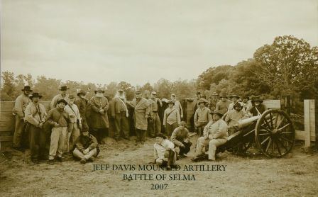Battle of Selma Jeff Davis Artillery