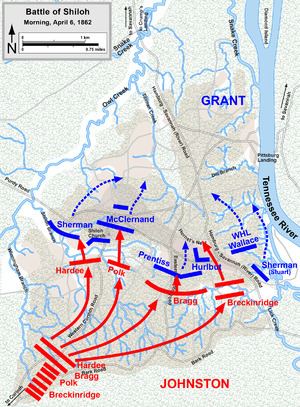 Battle of Shiloh Battle of Shiloh Wikipedia
