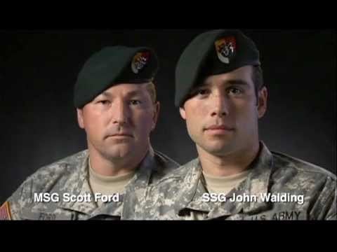 Battle of Shok Valley Master Sgt Scott Ford and Sgt 1st Class John Walding US Army