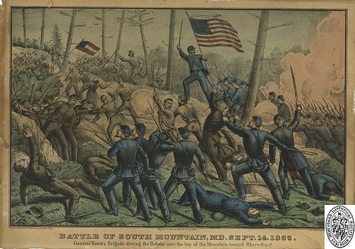 Battle of South Mountain Battle of South Mountain Maryland Maryland Historical Society