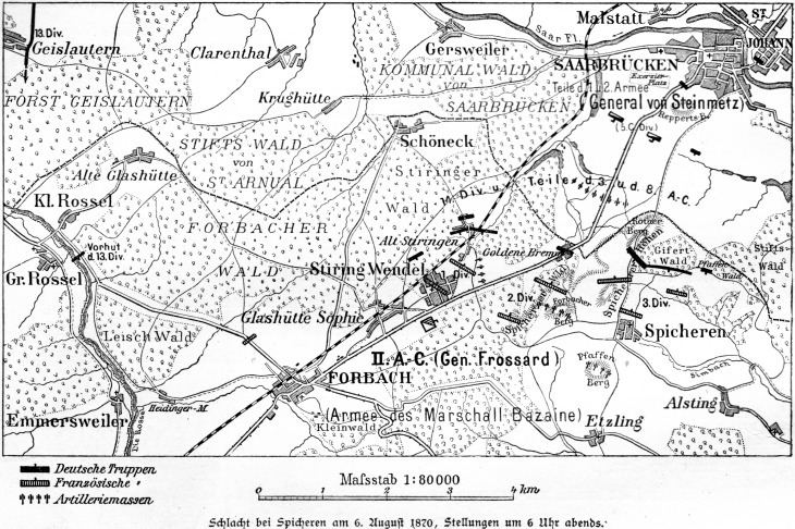 Battle of Spicheren httpsuploadwikimediaorgwikipediacommons55
